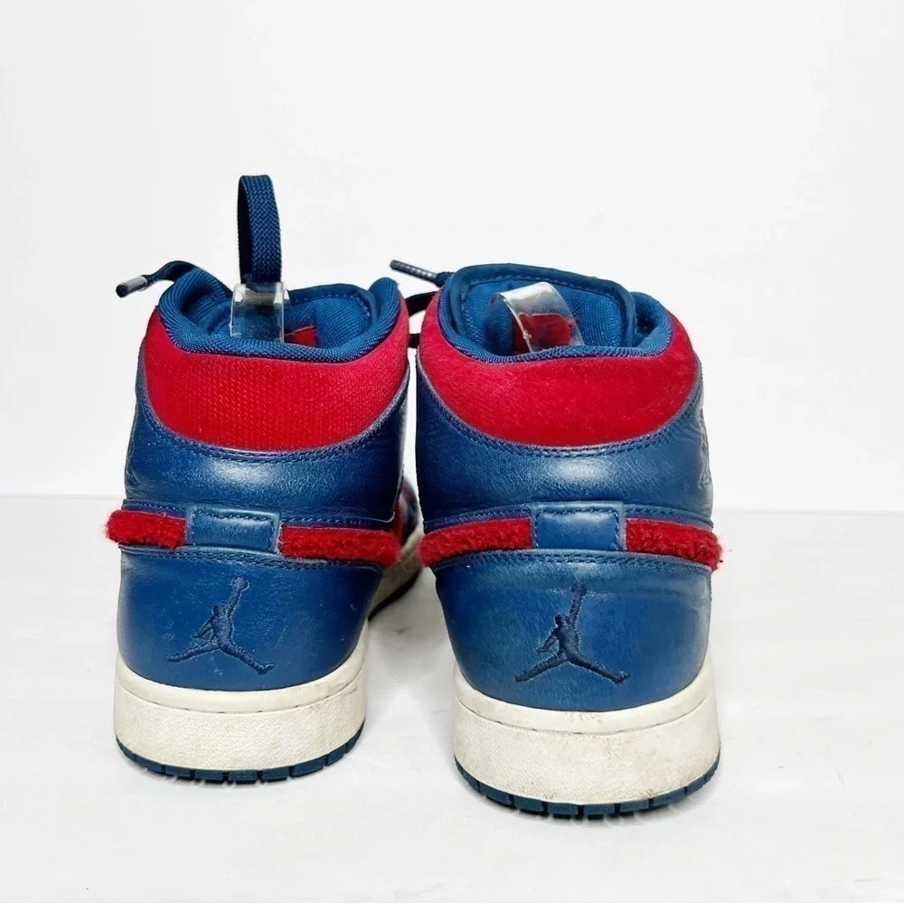 Jordan 1 Retro Phat Premier French Blue Athletic Sneakers High Top 11.5 2009